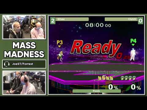 Mass Madness 35 SSBM - Silver (Fox) vs. Clutch (Marth) - Melee WR4