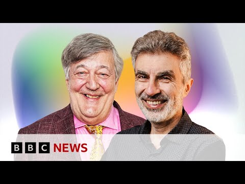 Stephen Fry and the Godfather of AI | BBC News
