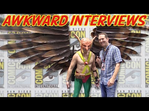 Awkward Interviews with Cosplayers at Comic-Con 2017