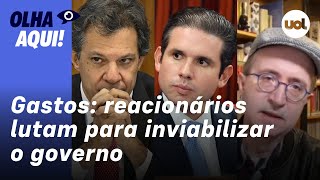 Reinaldo: Confrontos de reacionários com o governo nada tem a ver com gastos; já é questão eleitoral