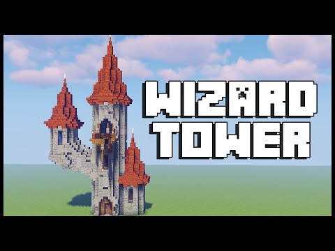 Minecraft: How to build a Wizard Tower [ Tutorial ]