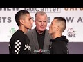 MARIO BARRIOS VS. BATYR AKHMEDOV - FULL FACE OFF VIDEO - FINAL PRESS CONFERENCE
