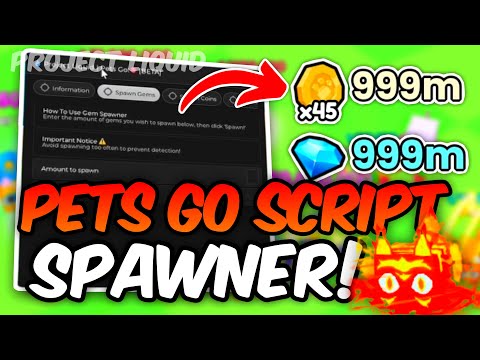 🎲PETS GO! Gem/Coin spawner script new update! | MOBILE *PASTEBIN!* 🔥