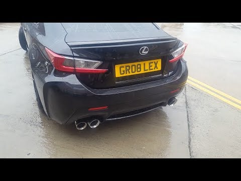 Lexus RC-F w/ ARMYTRIX Variable Valve Controlled Exhaust, Pure V8 Sounds!