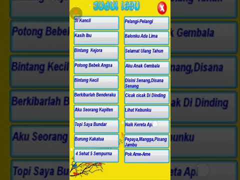 Indonesian Children Song Video