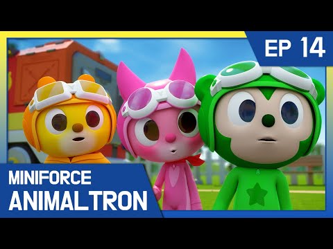 [KidsPang] Miniforce Animaltron｜🦁Ep.14 Heavy Duty Enemy, Turtle King!