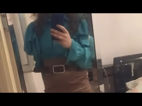 Anju Crossdresser - Shirt and Fitted Skirt