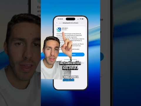 Apple lanza iOS 26.0.1 para iPhone: primera actualización de iOS 26