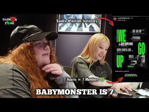 BABYMONSTER “We Go Up” Tracklist | Sandra Wikström Posts 7 Green Hearts