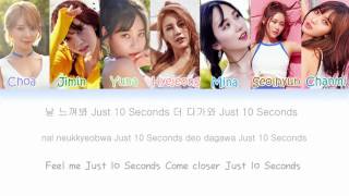 AOA (에이오에이) – 10 Seconds Lyrics (Han|Rom|Eng|Color Coded)