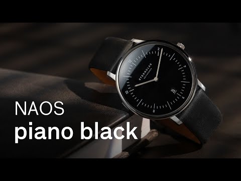 Naos piano black | STERNGLAS Zeitmesser