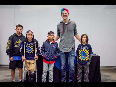 Ninja Grants 5 Awesome Wishes | Make-A-Wish®