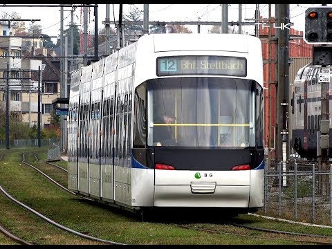Tram Zürich - Linie 12 - Belair Wallisellen