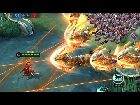 no cooldown leomord vs 100 minions