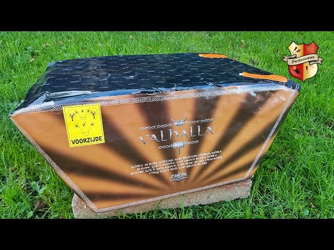 Valhalla - Thor Waaier cake Vuurwerk