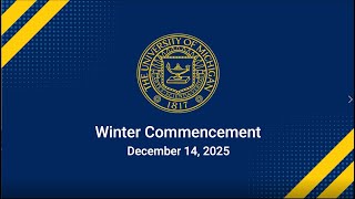 2025 Winter Commencement