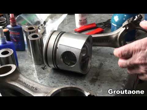 Dodge Cummins Piston To Rod Install