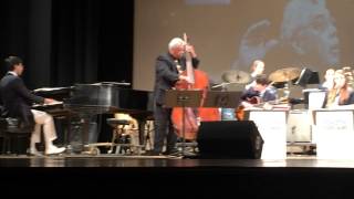 Princeton High School studio band with Rufus Reid