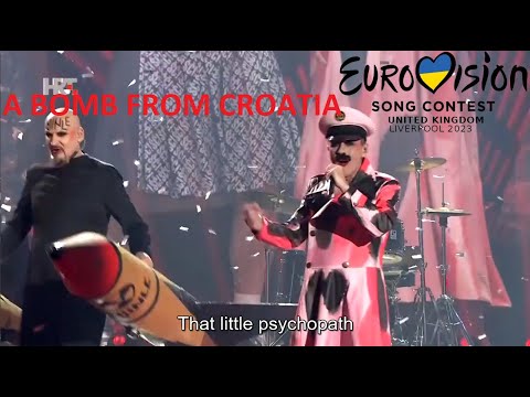 Let 3 - Mama ŠČ! - English Subtitles - Eurovision 2023 Bomb coming form Croatia!