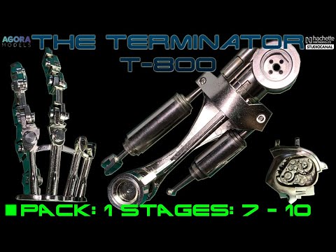 Stavba Terminator T-800 Agora Models - Dokončení Pack: 1, Stages: 7-10 a Projekt Expert Directory