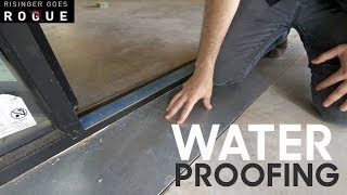 Waterproofing - Flashing a Concrete Slab To Porch