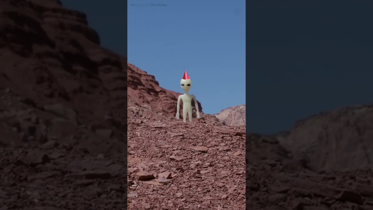 Happy Birthday Earthling 👽  #shorts