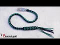 Plaited Paracord Get Back Whip Motorcycle Tack
