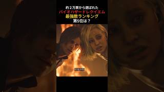 【バイオ9】最強敵ランキング第5位は？#バイオハザードレクイエム #バイオハザード #shorts #レオン