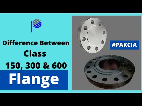 Difference between Class 150 300 600 Flanges - Flanges Stock in Pakistan - PAKCIA