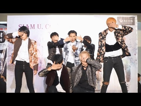 170122 Naughty Boys cover BTS - Fire + Blood Sweat & Tears + Danger @ Siam U Cover Dance 2017