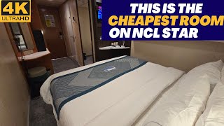 🚢 NORWEGIAN STAR INSIDER CABIN FULL TOUR & TIPS | OLD BUT NICE | VERY CHEAP