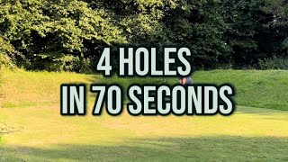 4 holes in 70 seconds
