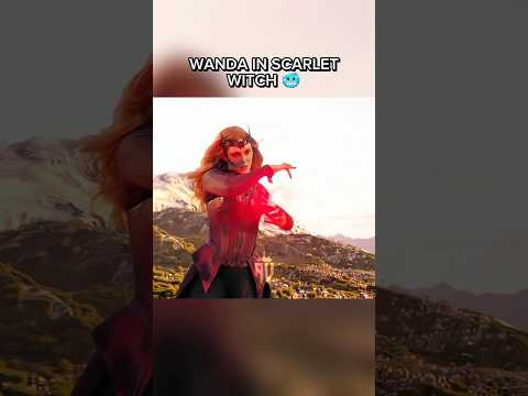 WANDA IN AVENGERS INFINITY WAR AND ENDGAME VS SCARLET WITCH #shorts #marvel #mcu #avengers