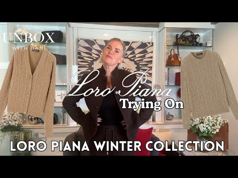 The Most Expensive Women's Winter Wear (Loro Piana Try-On Haul)