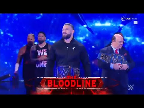 The Bloodline Entrance - SmackDown May 12, 2023