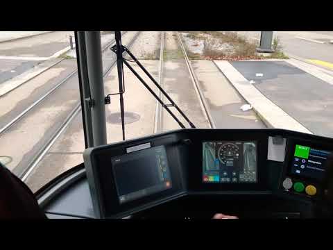 VBZ Zürich Tram | Bombardier Flexity Zürich - die erste Fahrt auf der Linie 4