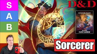 D&D 5.5e: Sorcerer Class - Analysis Guide Ranking - PHB