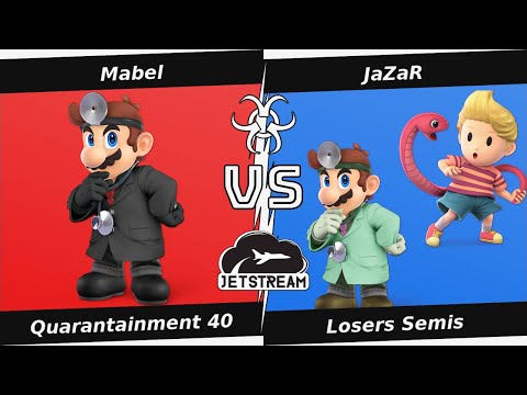 Quarantainment 40 Losers Semis - Mabel (Dr. Mario) Vs. JaZaR (Dr. Mario, Lucas) - SSBU