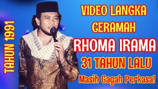 Download lagu Ceramah Rhoma Irama 31 Tahun Lalu, Saat Masih Gagah Perkasa mp3