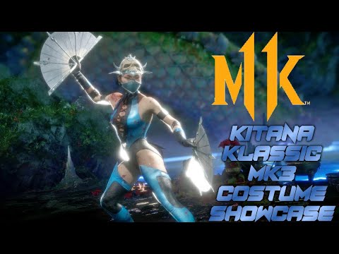 MK11 Kitana MK3 Classic Costume Gameplay Showcase (Kombat League)