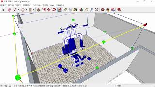 스케치 업 & 유니티 주택 인테리어 강좌 2강 - 주택의 지붕과 가구 생성하기 (SketchUp & Unity House Interior Tutorial #2)