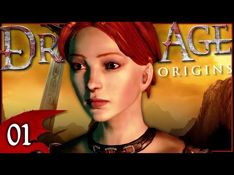 Beginning of a Grand Epic - Let's Play Dragon Age: Origins Blind Part 1 [PC Gameplay]