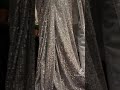 Shimmer Sarees In Lycra Febrics Now Available In Silver Colours 447922925082 Nawazchoice