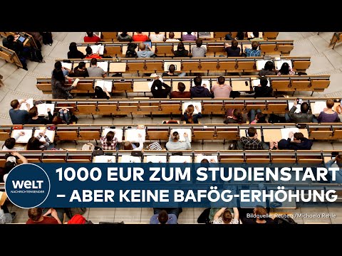 BAFÖG: Kabinett bringt 1000-Euro-Studienstarthilfe auf den Weg – Bafög-Erhöhung bleibt aber aus