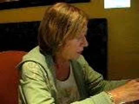 Lisa interviewing her Mom in NYC - May, 2007