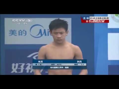 2014 Chinese Diving Championships Men's 10m Platform Final