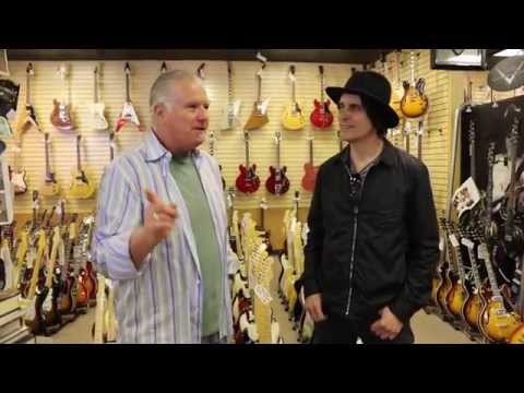 Rusty Anderson stops by Norman's Rare Guitars