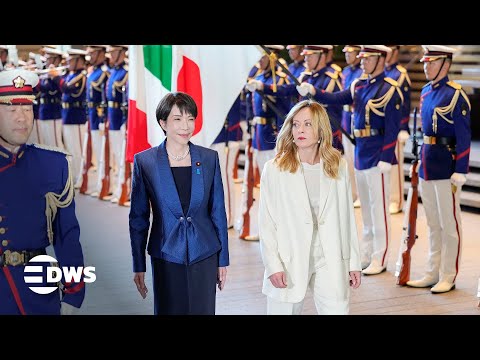 FULL GUARD OF HONOUR: Italy PM Giorgia Meloni Spectacular Welcomed by Japan's Takaichi, Japan | AC1Z
