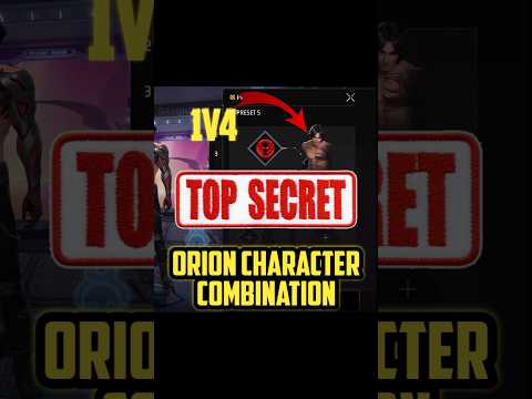 Orion character combination | Best Character Combination For Orion Character Cs and Br Rank