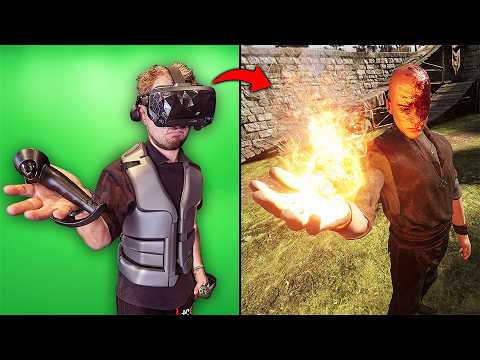I played Blade and Sorcery with a HAPTIC SUIT.